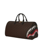 Borsa Sprayground SHARKS IN PARIS BLUR DUFFLE Marrone - Foto 3