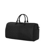 Borsone Sprayground HALF SPRITZ BLACK/GREY CHECK DUFFLE Nero - Foto 3