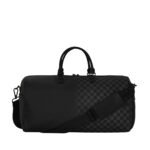 Borsone Sprayground HALF SPRITZ BLACK/GREY CHECK DUFFLE Nero - Foto 4