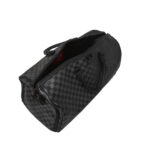 Borsone Sprayground HALF SPRITZ BLACK/GREY CHECK DUFFLE Nero - Foto 5