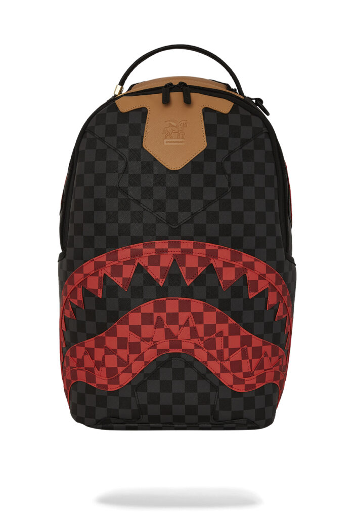 Borsone Sprayground HANGOVER DRIP CHECK DUFFLE Nero