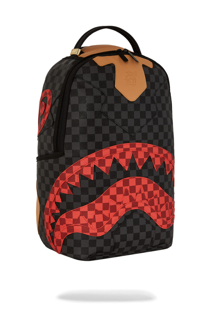 Borsone Sprayground HANGOVER DRIP CHECK DUFFLE Nero