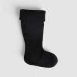 Calzini HUNTER RECYCL FLEECE TALL BOOT Nero - Foto 2