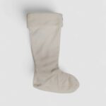 Calzini HUNTER RECYCL FLEECE TALL BOOT Panna - Foto 2