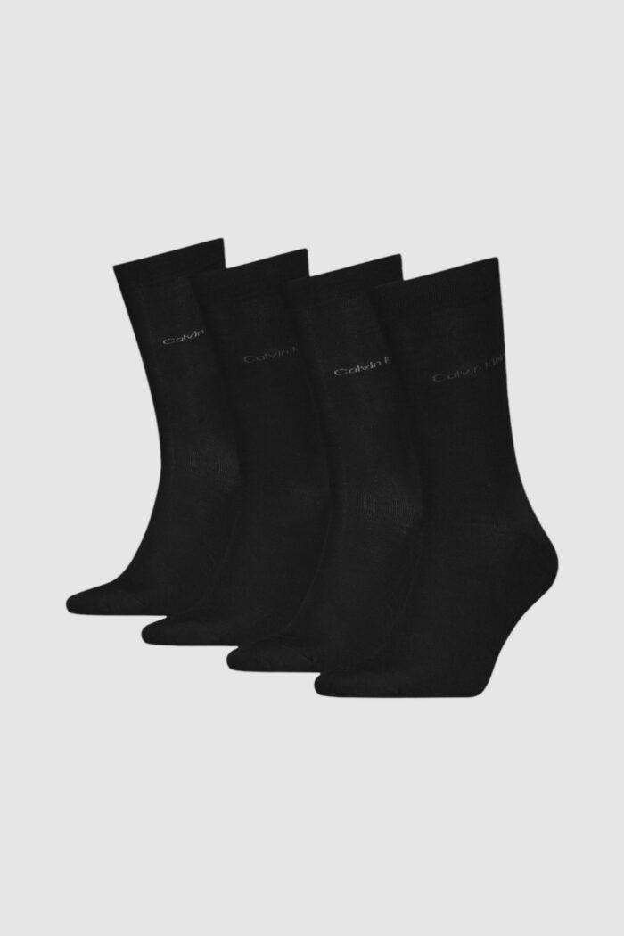 Calzini Lunghi Calvin Klein SOCK 4P GIFTBOX Grigio