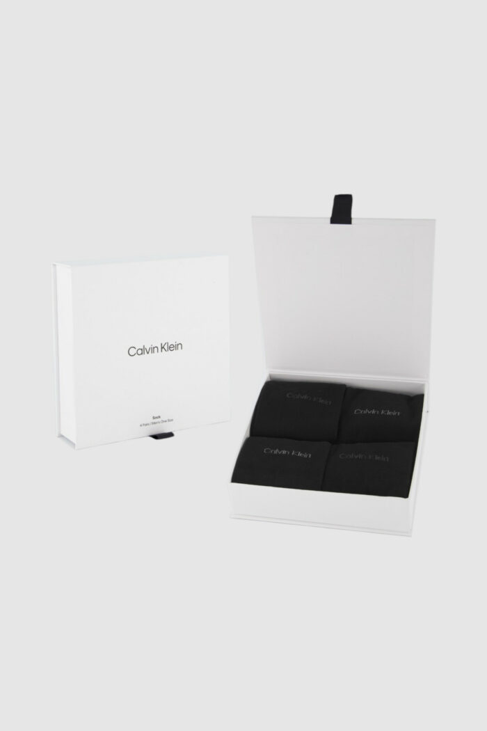 Calzini Lunghi Calvin Klein SOCK 4P GIFTBOX Grigio