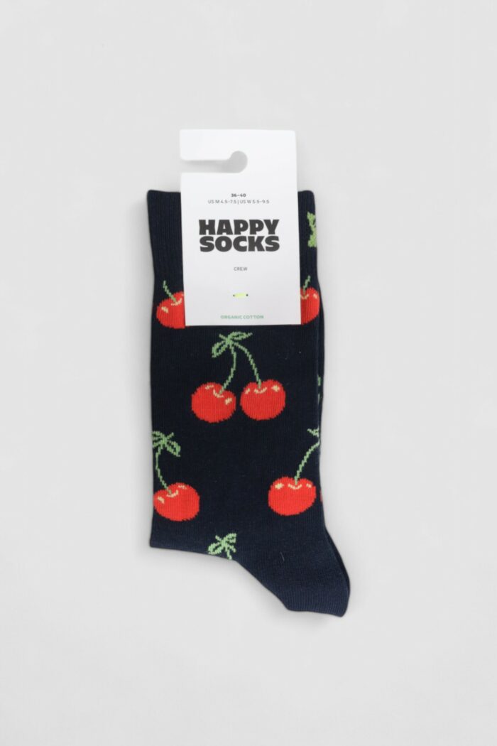 Calzini Lunghi Happy Socks CHERRY SOCK UNISEX Blu