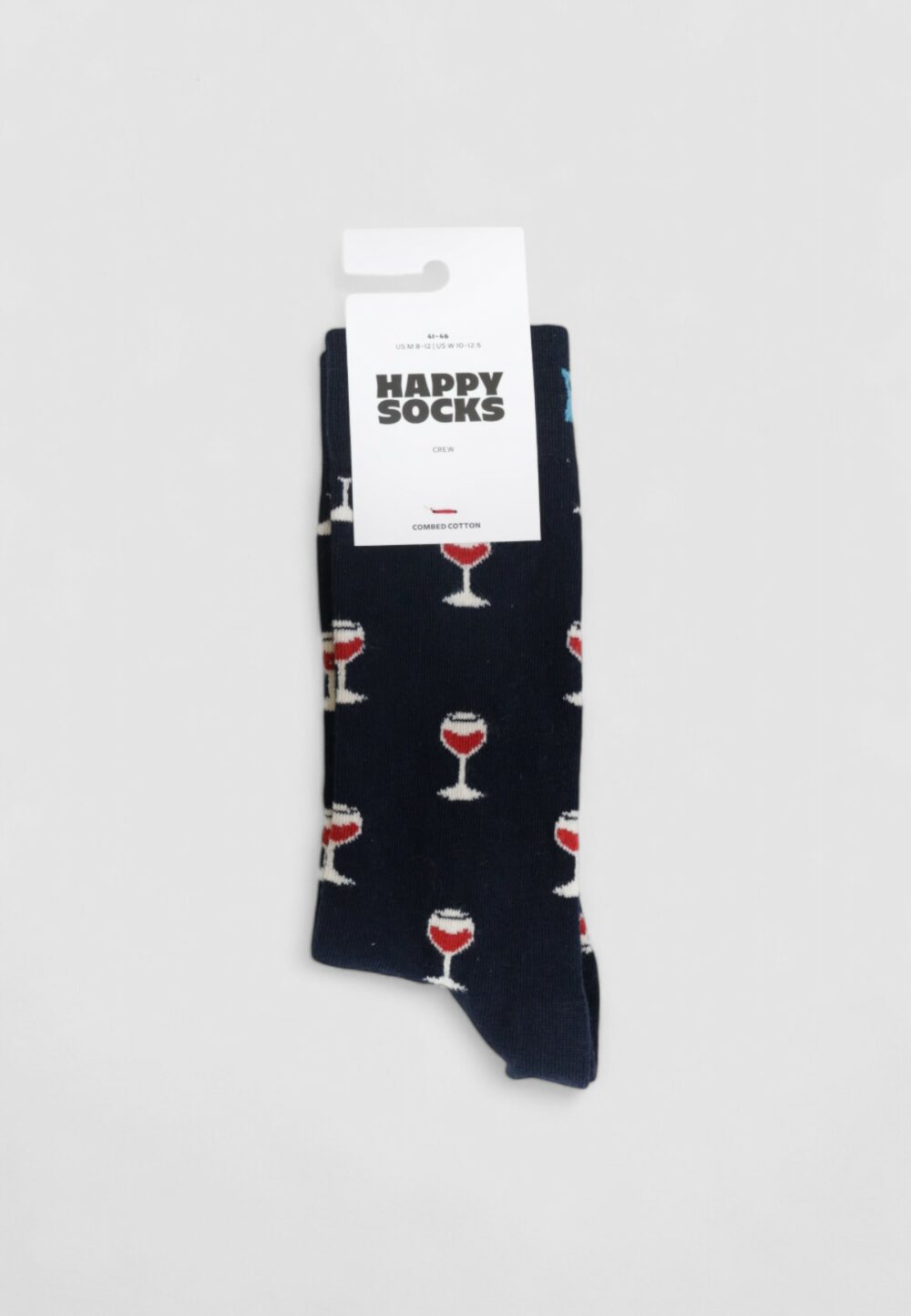 Calzini Lunghi Happy Socks GLASS OF WINE SOCK Blu - Foto 2