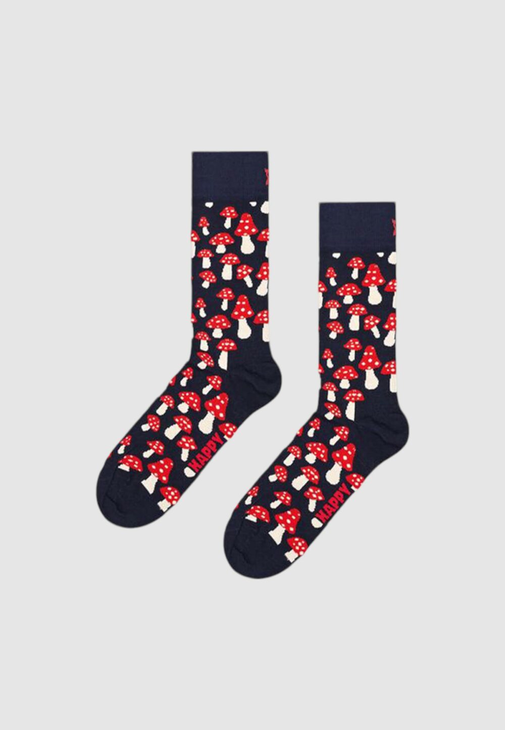 Calzini Lunghi Happy Socks MUSHROOM SOCK UNISEX Blu - Foto 1