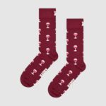 Calzini Lunghi Happy Socks GLASS OF WINE SOCK Bordeaux - Foto 1