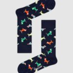 Calzini Lunghi Happy Socks PUPPY LOVE SOCK UNISEX Nero - Foto 2