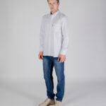 Camicia manica lunga Aquascutum ACTIVE OXFORD SHIRT Bianco - Foto 2