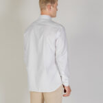 Camicia manica lunga Aquascutum ACTIVE OXFORD SHIRT POCKETLESS Bianco - Foto 3