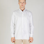 Camicia manica lunga Aquascutum ACTIVE OXFORD SHIRT POCKETLESS Bianco - Foto 1