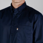 Camicia manica lunga Aquascutum ACTIVE TAILOR SHIRT Blu - Foto 4