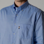 Camicia manica lunga Aquascutum ACTIVE OXFORD SHIRT Celeste - Foto 2