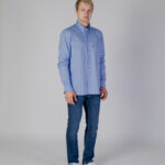 Camicia manica lunga Aquascutum ACTIVE OXFORD SHIRT Celeste - Foto 3