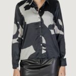 Camicia manica lunga Only ONLJANE LIFE L/S SHIRT PTM Nero - Foto 5