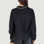 Camicia manica lunga Vila Clothes VIDOGMA O-NECK LS Nero - Foto 4