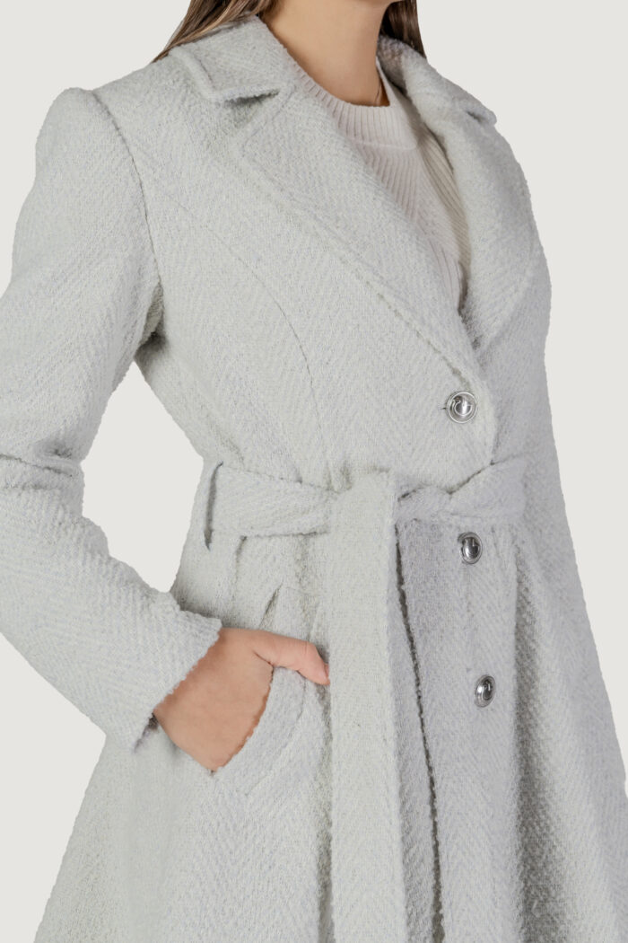 Cappotto Guess LOISE COAT Grigio Chiaro