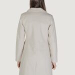 Cappotto Only ONLBLAKE FITTED COAT BF OTW Beige chiaro - Foto 4