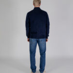 Cardigan Aquascutum ACTIVE CLUB CHECK CARDIGAN Blu - Foto 4