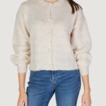 Cardigan Only ONLKLARISA LIFE LS ONE Beige chiaro - Foto 1