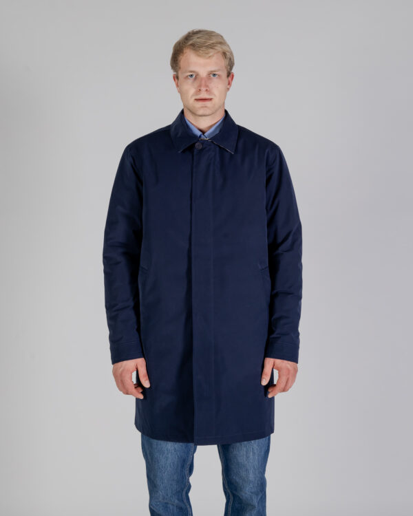 Parka Aquascutum HYDRO 3-WAY ACTIVE TRENCH Blu - Foto 1