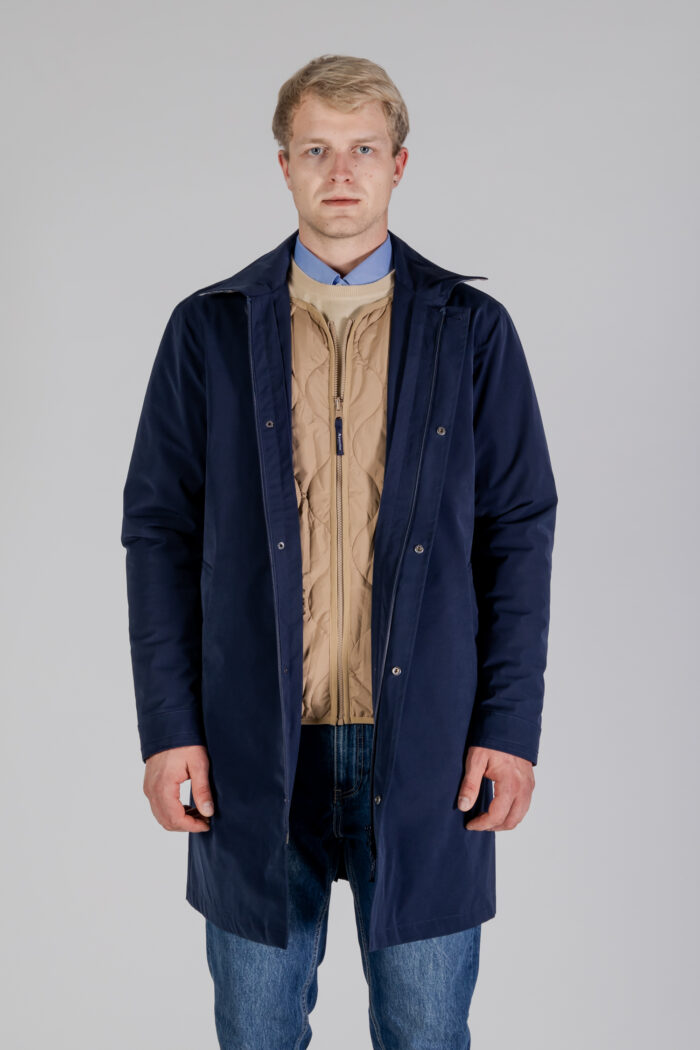 Parka Aquascutum HYDRO 3-WAY ACTIVE TRENCH Blu