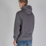 Felpa con cappuccio Aquascutum ACTIVE BIG LOGO HOODIE Antracite - Foto 3