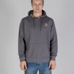 Felpa con cappuccio Aquascutum ACTIVE SMALL LOGO HOODIE Antracite - Foto 1