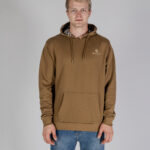 Felpa con cappuccio Aquascutum ACTIVE SMALL LOGO HOODIE Beige scuro - Foto 1