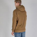 Felpa con cappuccio Aquascutum ACTIVE SMALL LOGO HOODIE Beige scuro - Foto 4