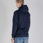 Felpa con cappuccio Aquascutum ACTIVE BIG LOGO HOODIE Blu - Foto 3