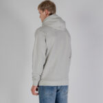 Felpa con cappuccio Aquascutum ACTIVE SMALL LOGO HOODIE Grigio - Foto 4