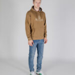 Felpa con cappuccio Aquascutum ACTIVE BIG LOGO HOODIE Marrone - Foto 2