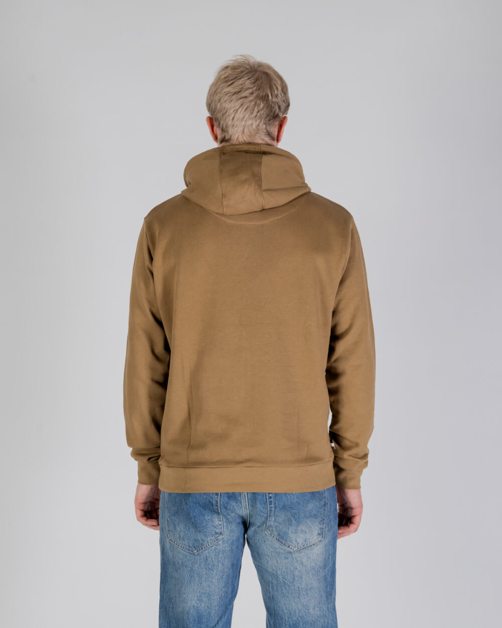 Felpa con cappuccio Aquascutum ACTIVE BIG LOGO HOODIE Marrone - Foto 3