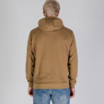 Felpa con cappuccio Aquascutum ACTIVE BIG LOGO HOODIE Marrone - Foto 3