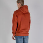 Felpa con cappuccio Aquascutum ACTIVE SMALL LOGO HOODIE Ruggine - Foto 4