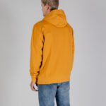 Felpa con cappuccio Aquascutum ACTIVE SMALL LOGO FZ HOODIE Senape - Foto 3