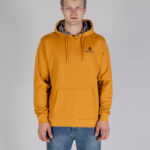 Felpa con cappuccio Aquascutum ACTIVE SMALL LOGO HOODIE Senape - Foto 1