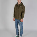 Felpa con cappuccio Aquascutum ACTIVE SMALL LOGO HOODIE Verde Oliva - Foto 2