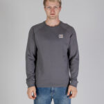 Felpa senza cappuccio Aquascutum ACTIVE PATCH CREWNECK Antracite - Foto 1