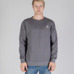 Felpa senza cappuccio Aquascutum ACTIVE SMALL LOGO CREWNECK Antracite - Foto 1