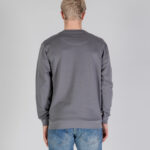 Felpa senza cappuccio Aquascutum ACTIVE SMALL LOGO CREWNECK Antracite - Foto 3