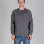 Felpa senza cappuccio Aquascutum ACTIVE SMALL LOGO RAGLAN Antracite - Foto 1