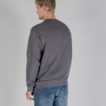 Felpa senza cappuccio Aquascutum ACTIVE SMALL LOGO RAGLAN Antracite - Foto 4