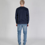 Felpa senza cappuccio Aquascutum ACTIVE CLUB CHECK CREWNECK Blu - Foto 3