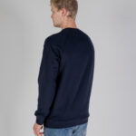 Felpa senza cappuccio Aquascutum ACTIVE PATCH CREWNECK Blu - Foto 4