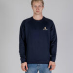 Felpa senza cappuccio Aquascutum ACTIVE SMALL LOGO RAGLAN Blu - Foto 1